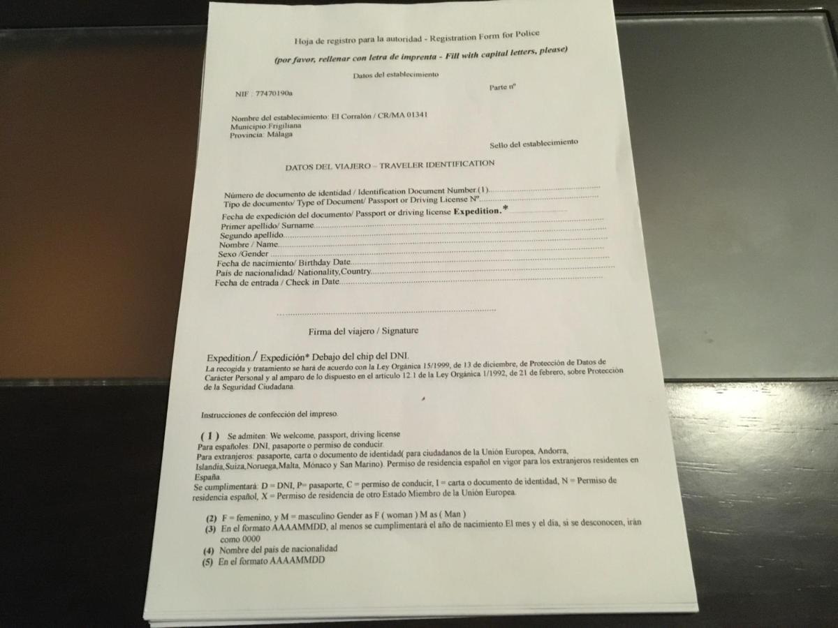 Affittacamere El Corralon Frigiliana Esterno foto
